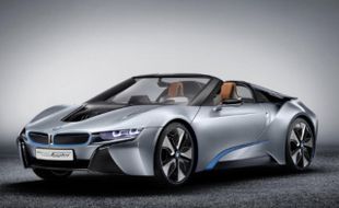 MOBIL BMW : BMW I8 Makin Seksi Tanpa Atap, Muncul Januari 2016