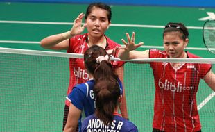 INDONESIA MASTERS 2015 : Greysia Polii/Nitya Krishinda Siap Hadapi Yu/Tang