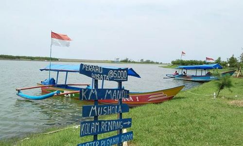 LIBURAN DI JOGJA : Laguna Pantai Glagah Paling Nyaman Untuk Keluarga