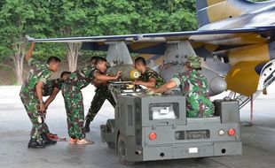 LANUD ISWAHJUDI : Skadron 15 Iswahjudi Lakukan “Serangan Udara” ke Lumajang