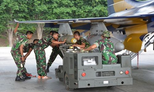 LANUD ISWAHJUDI : Skadron 15 Iswahjudi Lakukan “Serangan Udara” ke Lumajang