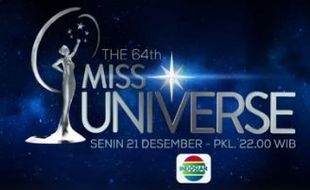 MISS UNIVERSE 2015 : Malam Ini, Indosiar Tayangkan Final Miss Universe 2015