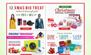 BISNIS ONLINE : Sambut Natal 2015, Elevenia Bikin Promo Christmas Salebration