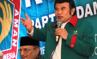 Beda Nasib, Partai Idaman Rhoma Irama Ditolak Ikut Pemilu 2019