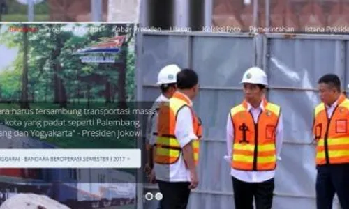 WEBSITE PRESIDEN : Presidenri.go.id Resmi Jadi Website Presiden Jokowi