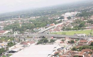 FOTO FLY OVER JOMBOR : Begini Pemandangan Jombor Dari Udara