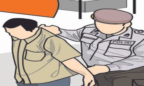 2 Pria Diamankan Polisi karena Disangka Memaksa Kades Beli Buku Tipikor