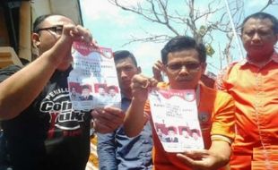 FOTO PILKADA 2015 : Surat Suara Pilkada Kediri Pas