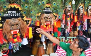 Foto Reog Ponorogo untuk Suvenir