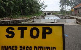 INFO LALU LINTAS : Underpass Kulur Tergenang Lagi, Ditutup untuk Kendaraan