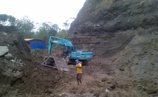 PERTAMBANGAN KLATEN : Satu Penambang Tewas Tertimpa Tebing Longsor di Kali Woro