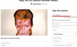 KISAH UNIK : Penggemar Tandatangi Kontrak untuk Membangkitkan David Bowie