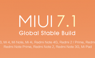 OS TERBARU : Inilah Daftar Smartphone Xiaomi Dapat Update MIUI 7.1