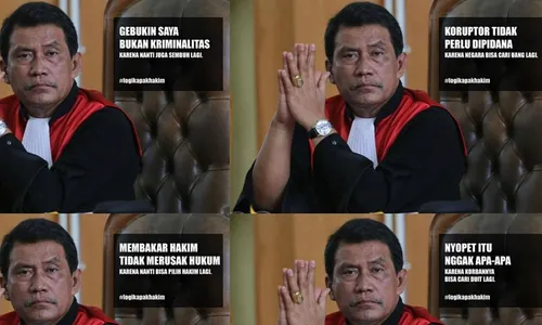 TRENDING SOSMED : Parlas Nahaban: Sosok Hakim di Meme “Bakar Hutan”