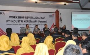 INDUSTRI KERETA API : Optimalkan SAP, PT Inka Gelar Workshop