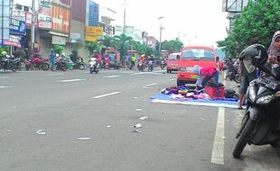 CAR FREE DAY WONOGIRI : Sampah Berceceran di Area CFD, Warga Wonogiri Mengeluh