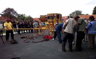 JUMENENGAN PAKU ALAM X : Gladi Bersih Kirab Ageng, 40 Kuda Dipersiapkan