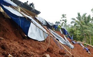 LONGSOR MADIUN : Inilah Lokasi Rawan Longsor Versi BPBD Madiun