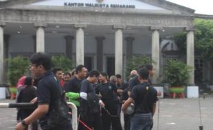 PENYANDANG TUNA NETRA : Hujan Guyur Semarang, Pertuni Batal Gelar Parade