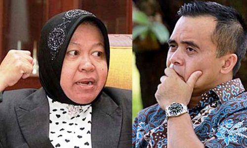 RAKERNAS PDIP 2016 : Apit Mega saat Makan Siang, Risma dan Azwar Anas Cagub?