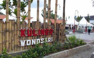 TAMAN KULINER WONOSARI : Relokasi Pedagang Tunggu Proses Pendataan