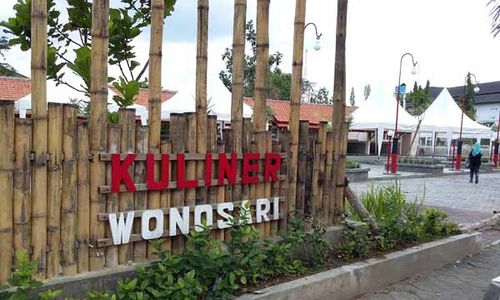 TAMAN KULINER WONOSARI : Relokasi Pedagang Tunggu Proses Pendataan