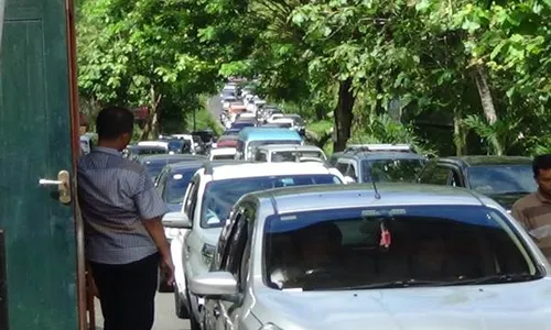 JALUR MUDIK LEBARAN 2017 : Macet di Gunungkidul Bukan Arus Mudik, tapi Ini Penyebabnya