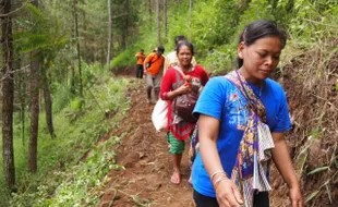 LONGSOR KARANGANYAR : Pemkab Karanganyar Bangun Jalur Alternatif Sepanjang 1,5 Km di Desa Beruk