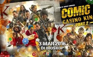 FILM TERBARU : Ditonton 105.000 dalam Sehari, Comic 8 Casino King Part 2 Cetak Rekor