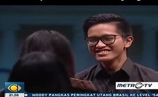 MATA NAJWA METRO TV : Kocak, Begini Ekspresi Kaesang Didekati Melody JKT48