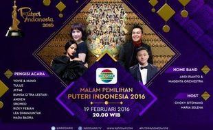 PUTERI INDONESIA 2016 : Inilah Daftar 39 Finalis Puteri Indonesia 2016