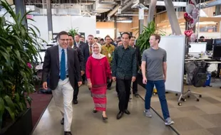 AGENDA PRESIDEN : Bertemu Mark Zuckerberg, Begini Harapan Jokowi