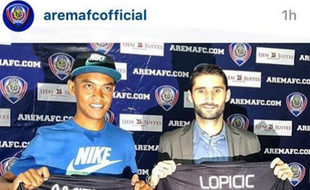 ISC A 2016 : Gelandang Arema Ini Fokus Hadapi Bhayangkara SU