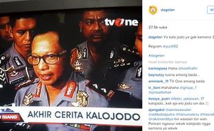 TRENDING SOSMED : Typo Lagi, TVOne Salah Tulis "Kalijodo" Jadi "Kalojodo"