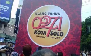 HARI JADI KOTA SOLO : Rudy Dilantik Bersamaan Hadi Jadi Kota Solo ke-271 Tahun, Pemkot Tunda Upacara