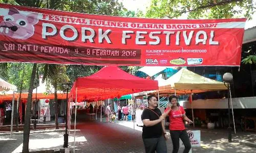 KULINER SEMARANG : Ssst, Sebaiknya Umat Muslim Jangan ke Festival Makanan Ini