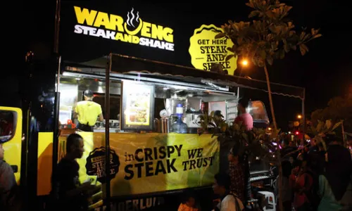 KULINER JOGJA : Waroeng Steak and Shake Kini Punya Truck Steak, Bisa Datangi Konsumen