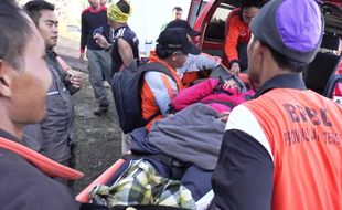 PENDAKIAN GUNUNG LAWU : BPBD Karanganyar Evakuasi Pendaki Asal Kuningan dari Gunung Lawu, Ini Alasannya