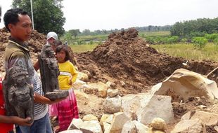 BENDA BERSEJARAH BOYOLALI : Pengunjung Situs Gunung Wijil Diminta Bayar Sumbangan, Cuma Rp2.000