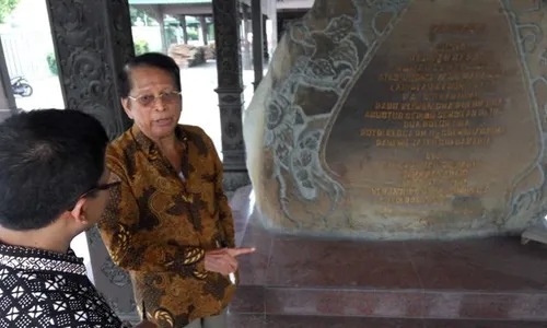 MONUMEN JATEN : Begug Minta Perlindungan Polisi