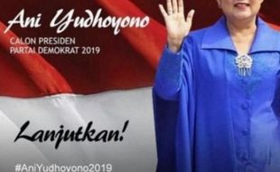 PILPRES 2019 : Ani Yudhoyono Dinilai Lebih dari Hillary Clinton, Begini Celetuk Arswendo Atmowiloto