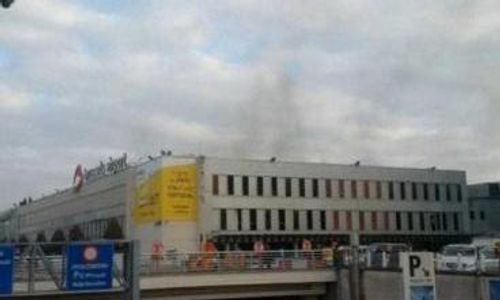 LEDAKAN BOM BELGIA : Ini Kumpulan Foto Ledakan Bom di Bandara Brussels