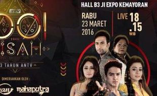 HUT ANTV : Usung Tema 1001 Kisah, HUT Antv Siap Digelar Malam Ini