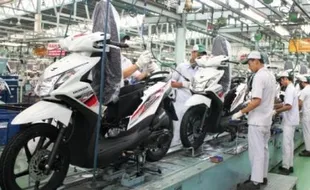 PENJUALAN MOTOR : Skutik Honda Beat Cetak Rekor 10 Juta Unit