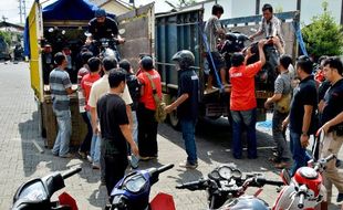 FOTO PENCURIAN SEMARANG : Polisi Semarang Rampas 25 Motor Curian