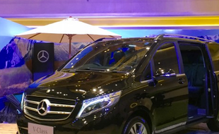 MOBIL BARU MERCEDES : MPV Mercedes New V-Class Dibanderol Rp1,2 Miliar