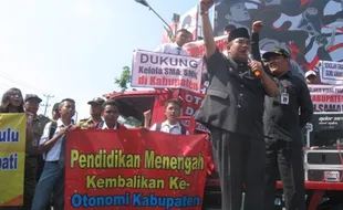 DEMO PELAJAR SUKOHARJO : Didukung Bupati dan Pimwan, Ini Isi Tuntutan Demonstran