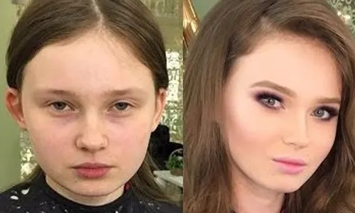 TRENDING SOSMED : The Power of Makeup: Polesan Ajaib Perias Wajah Ini Bikin Netizen Syok