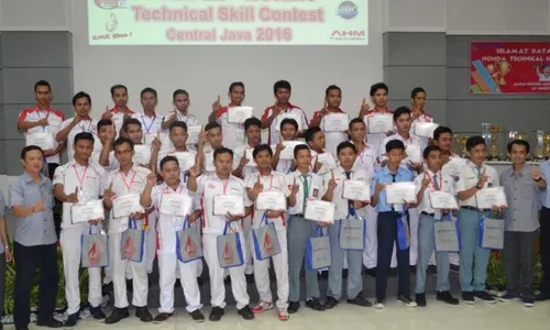 Astra Motor Semarang Gelar Regional Technical Skill Contest 2016, Ini Juaranya...