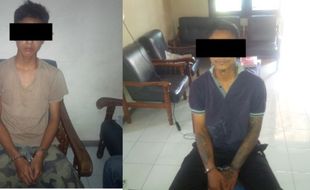 NARKOBA MAGETAN : Polisi Magetan Cokok 2 Pengedar Sabu-Sabu dan Ganja